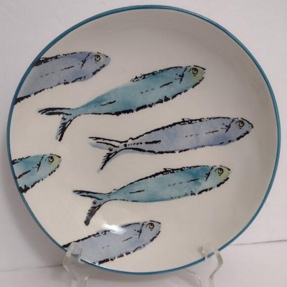 Set of 4 Papart Fish 9" Bowls - Picture 1 of 4